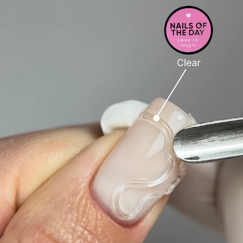 Nailsoftheday Builder Gel Love is Clear, 15 g