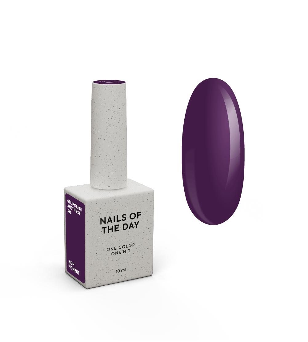 Nailsoftheday Gel polish Amethyst - 356, 10 ml