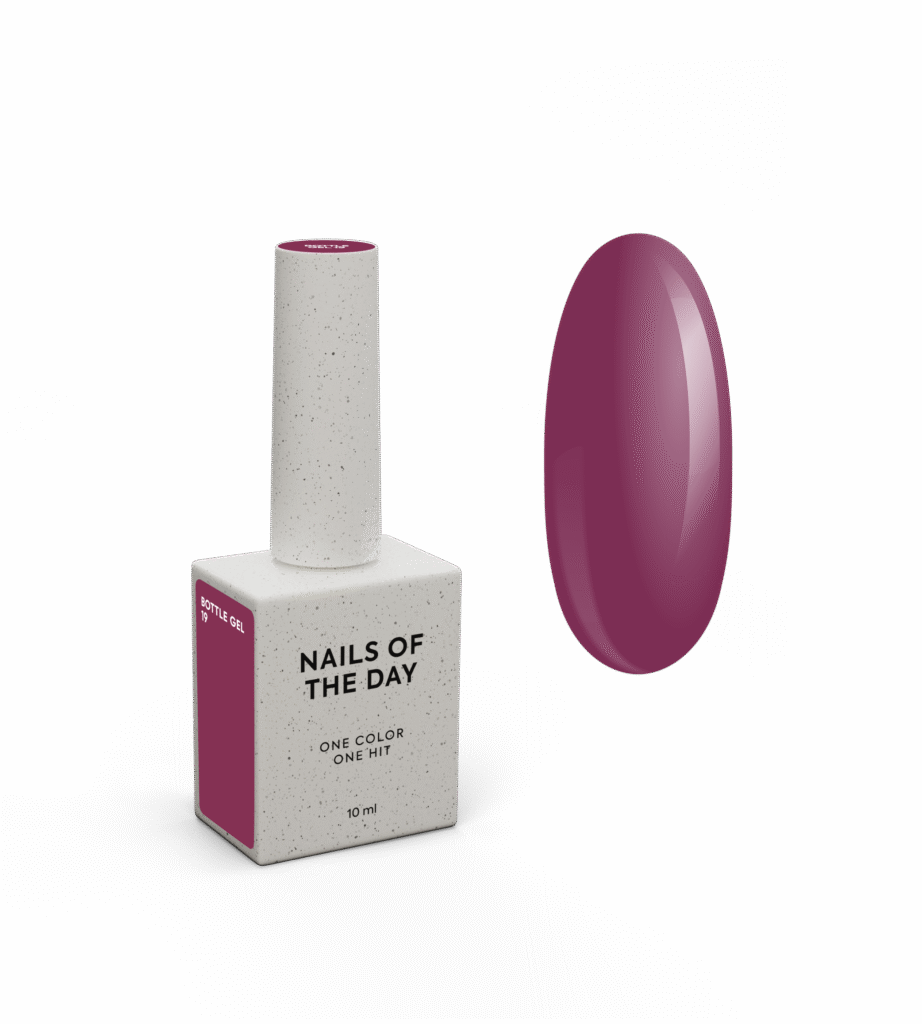 Nailsoftheday Bottle gel 19, 10 ml
