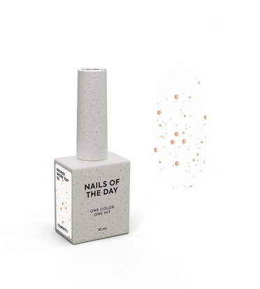 Nailsoftheday Bronze Snow top 03, 10 мл