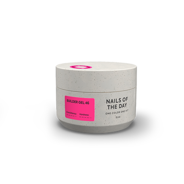 Nailsoftheday Builder gel 46, 15 мл