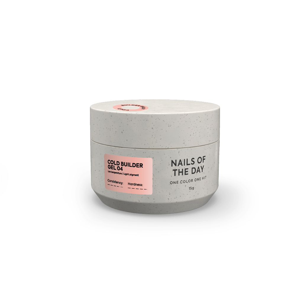Nailsoftheday Cold Builder Gel 04, 15 мл