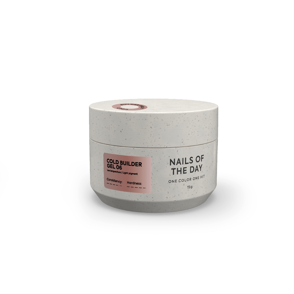 Nailsoftheday Cold Builder Gel 06, 15 мл