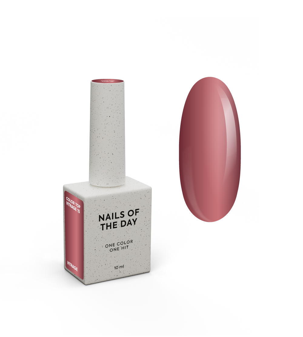 Nailsoftheday Color Top/Vitrage 15, 10 ml