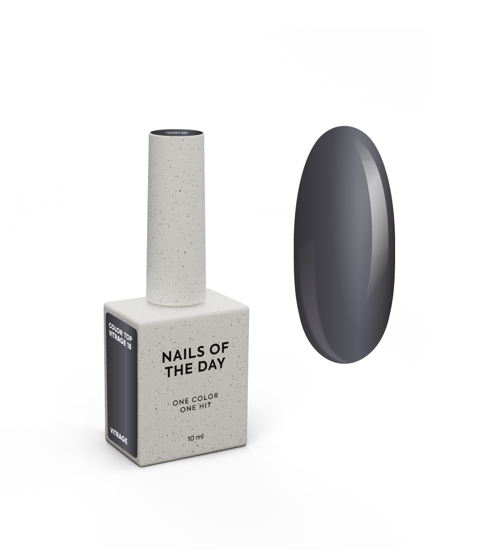 Nailsoftheday Color Top/Vitrage 18, 10 мл