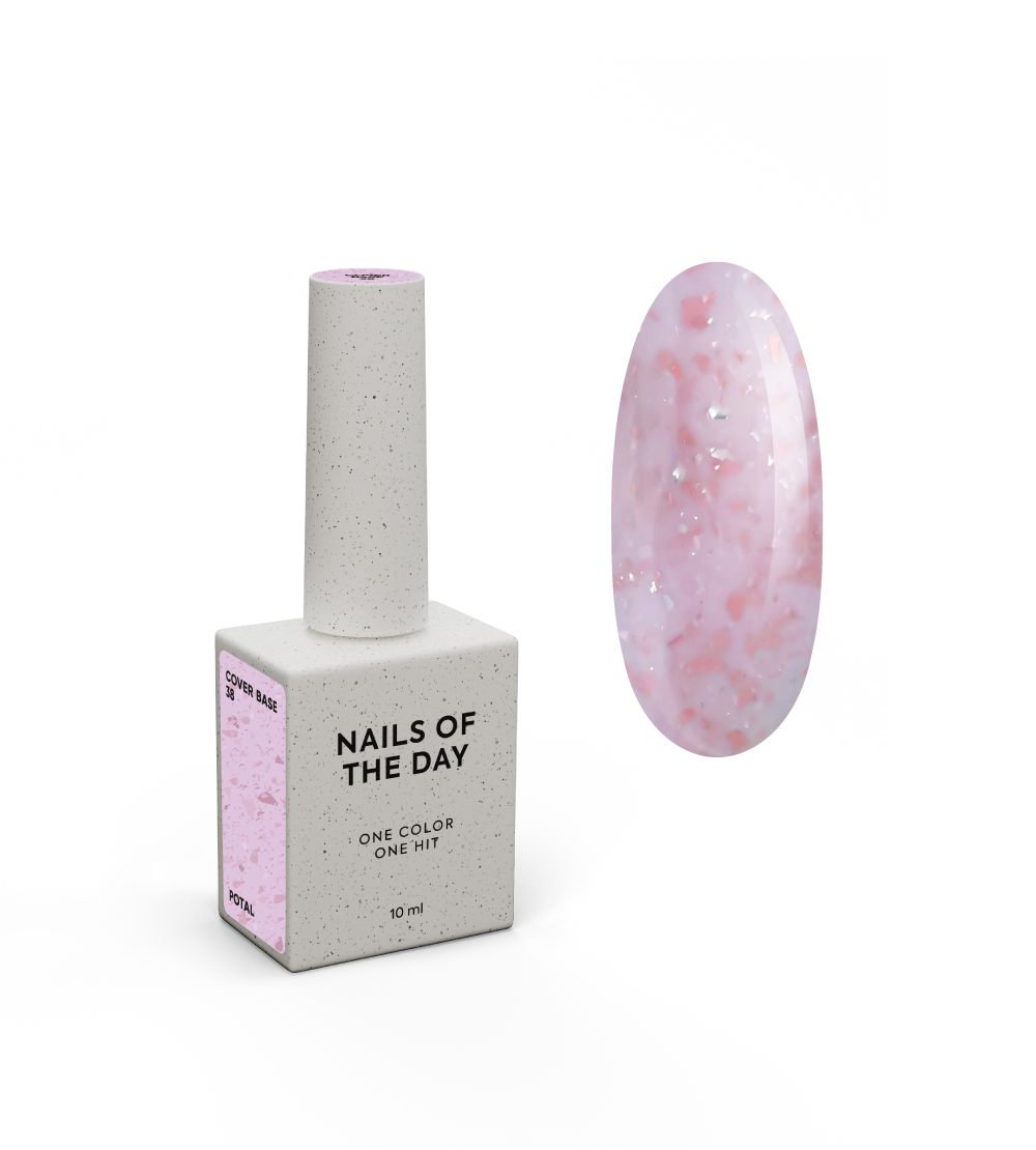 Nailsoftheday Cover basе 39 potal, 10 ml