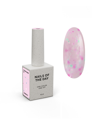Nailsoftheday Cover basе 42 confetti, 10 мл