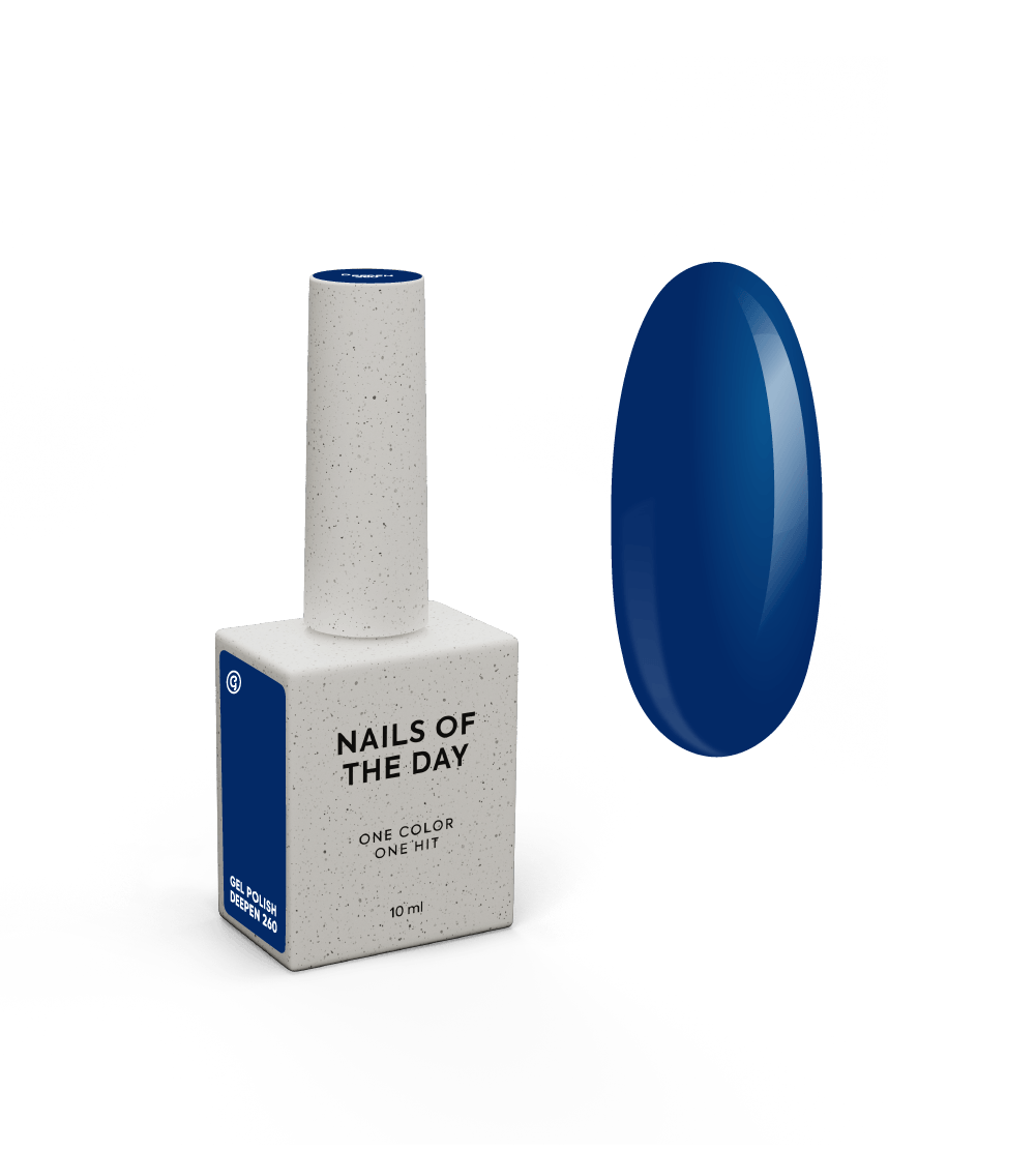 Nailsoftheday Gel Polish Deepen-260, 10 ml