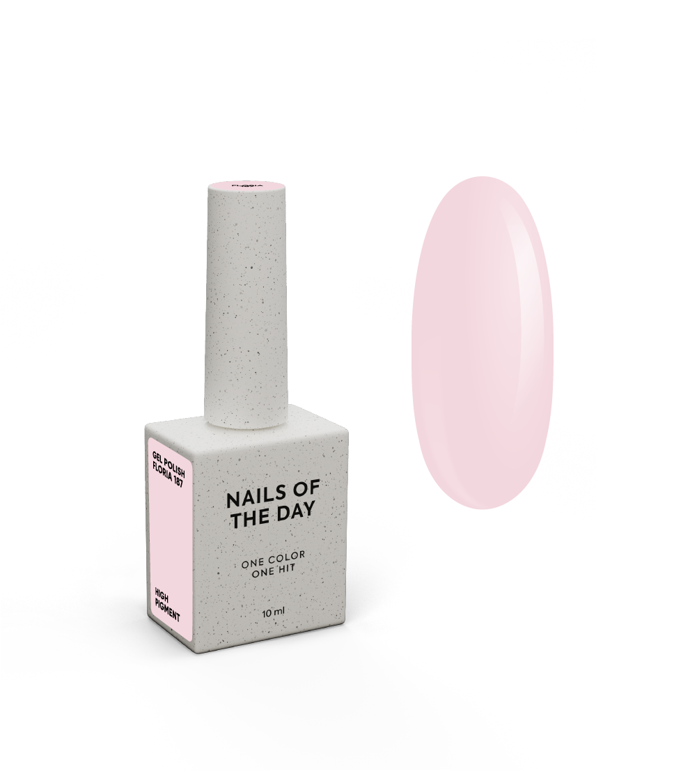 Nailsoftheday Gel polish Floria-187, 10 ml