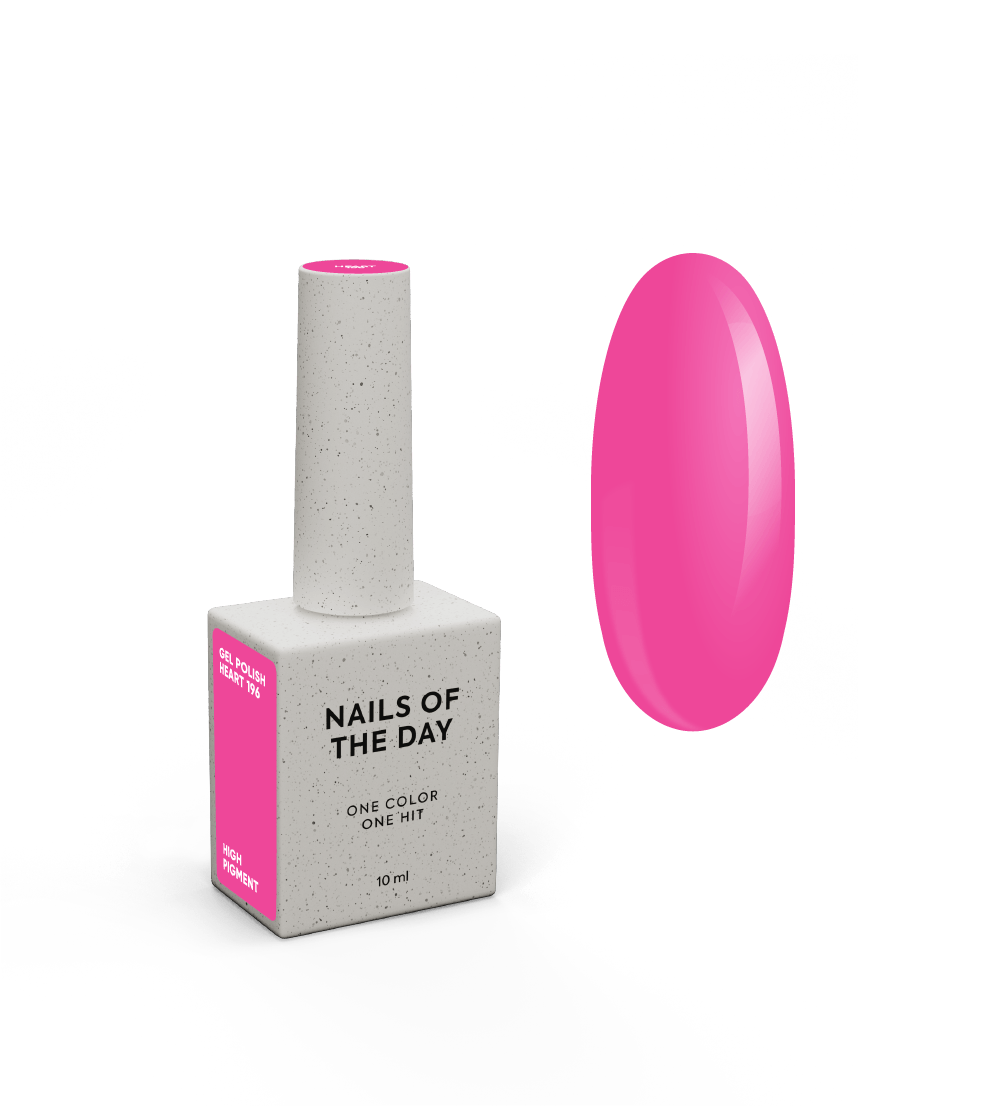 Nailsoftheday Gel Polish Heart 196, 10 ml