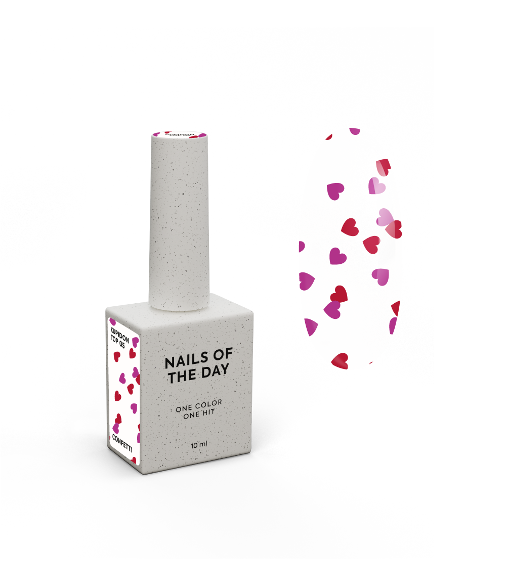 Nailsoftheday Kupidon Top 05, 10 мл