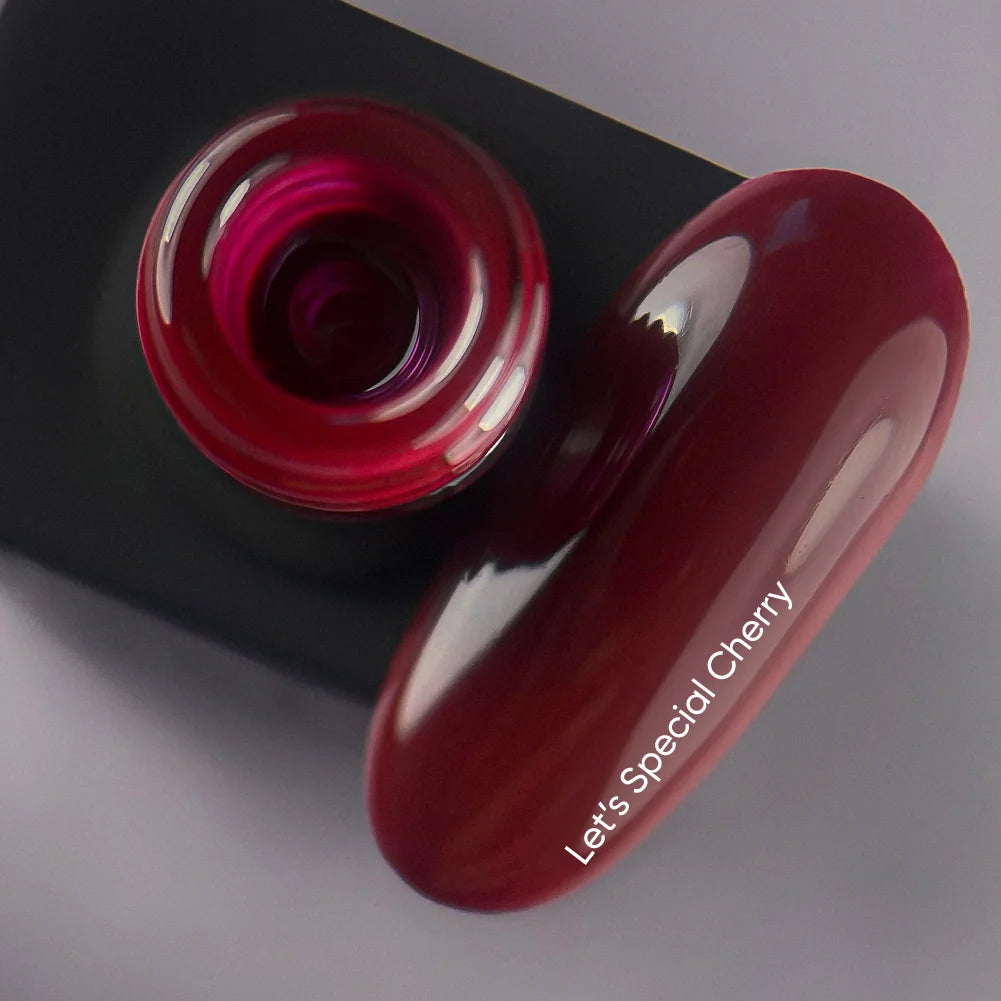 nailsoftheday gel polish cherry 361