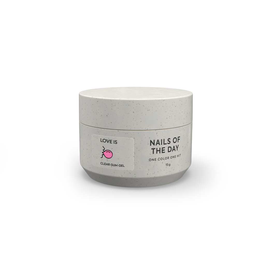 Nailsoftheday Builder Gel Love is Clear, 15 g