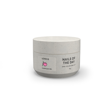Nailsoftheday Builder Gel Love is Clear, 15 g