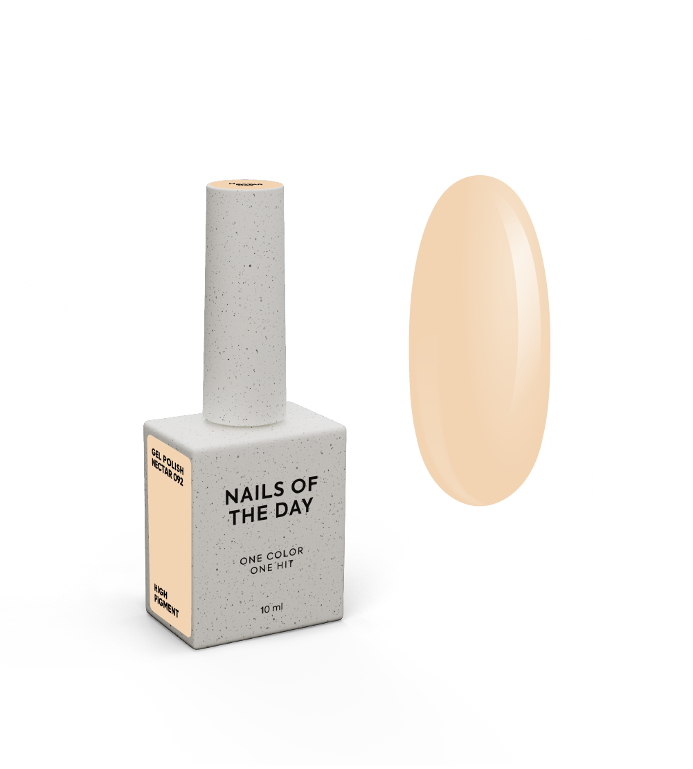 Nailsoftheday Gel polish Nectar-092, 10 ml