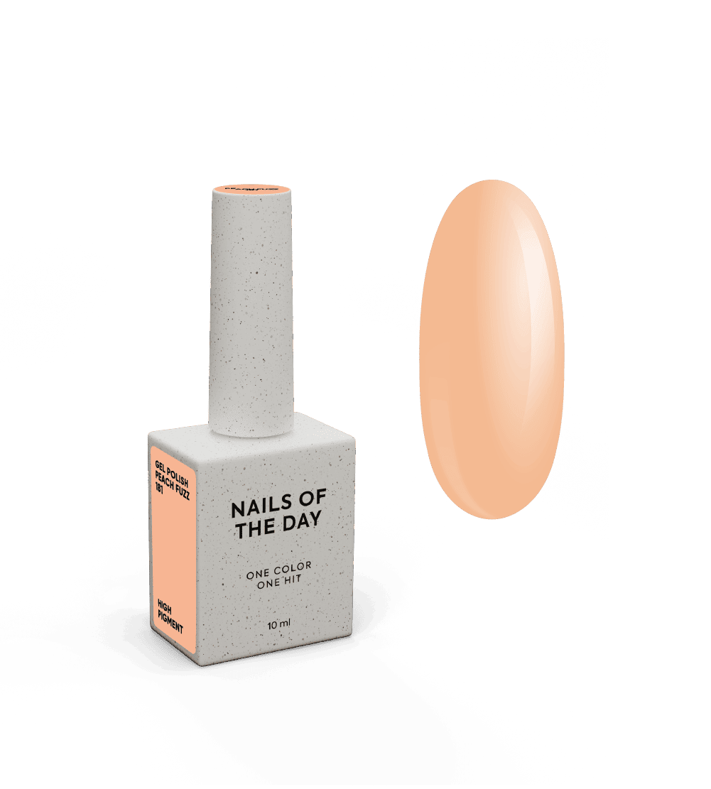 Nailsoftheday Gel Polish Peach Fuzz-181, 10 ml