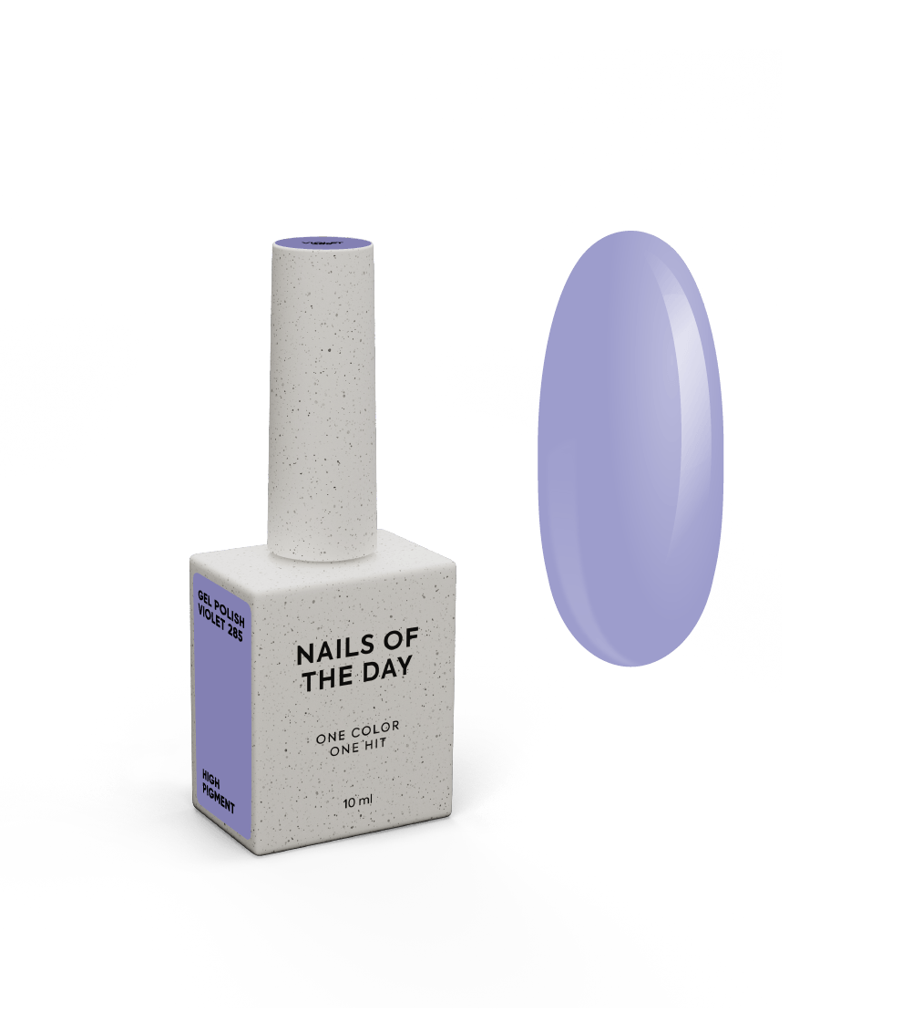 Nailsoftheday Gel polish Violet-285, 10 ml