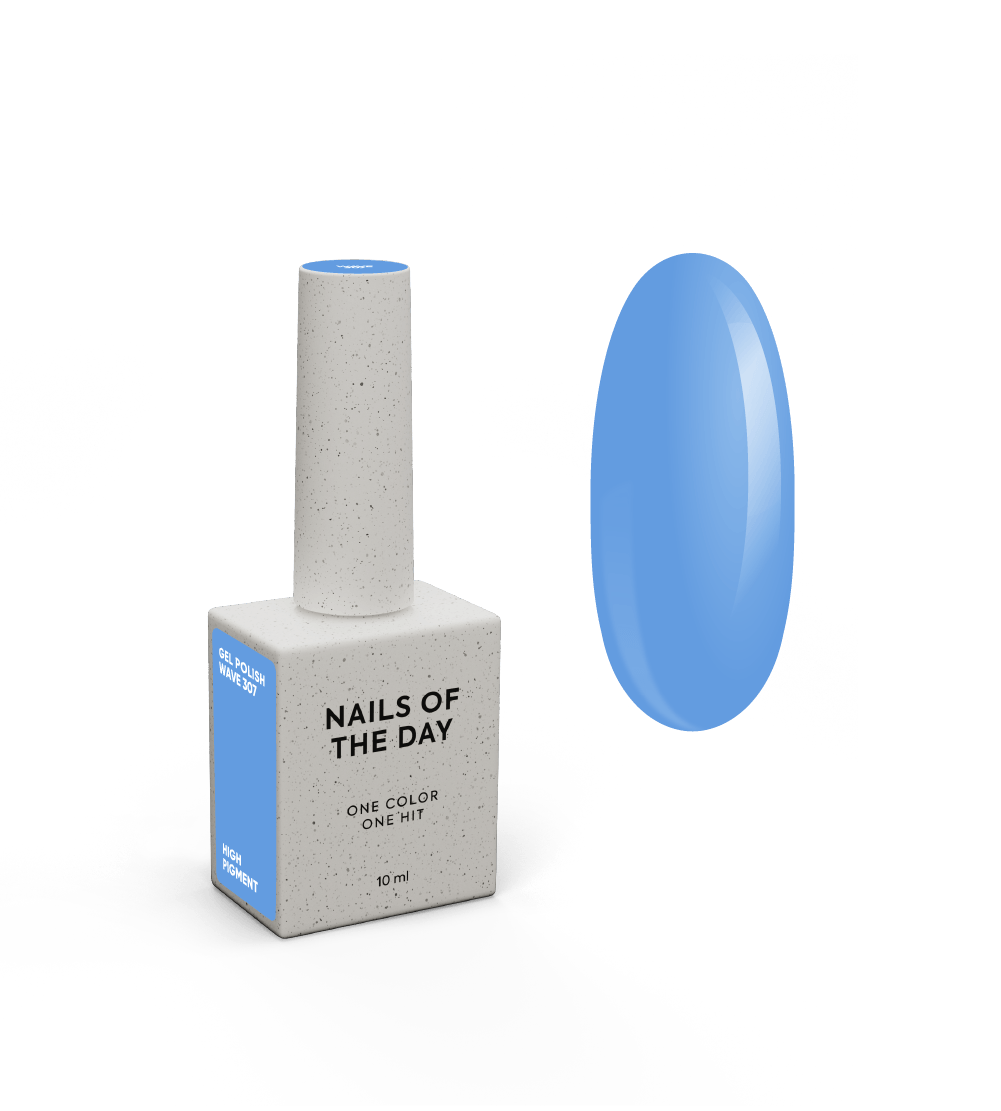 Nailsoftheday Gel Polish Wave 307, 10 ml