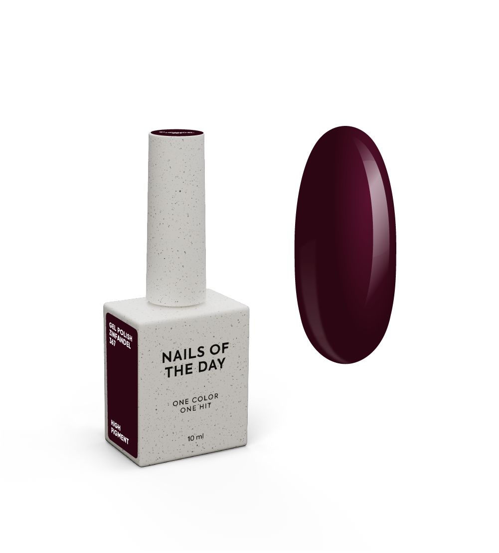 Nailsoftheday Gel Polish Zinfandel-367, 10 ml