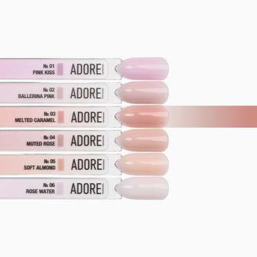 Adore Building Gel "One Drop Gel" melted caramel #03, 30g