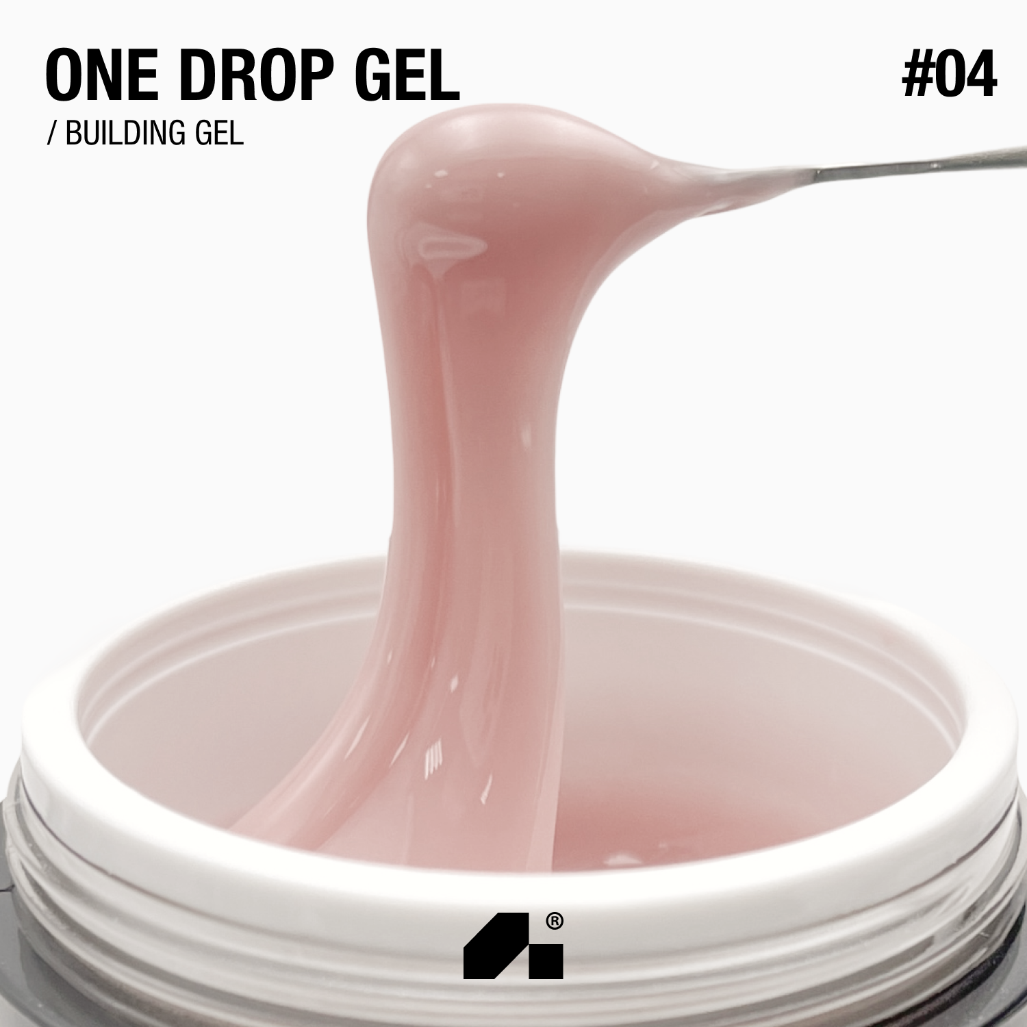 Adore Building Gel "One Drop Gel" muted rose #04, 30g