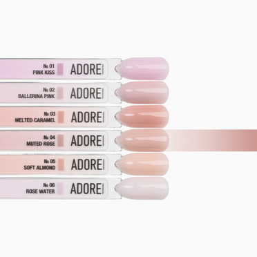 Adore Building Gel "One Drop Gel" muted rose #04, 30g