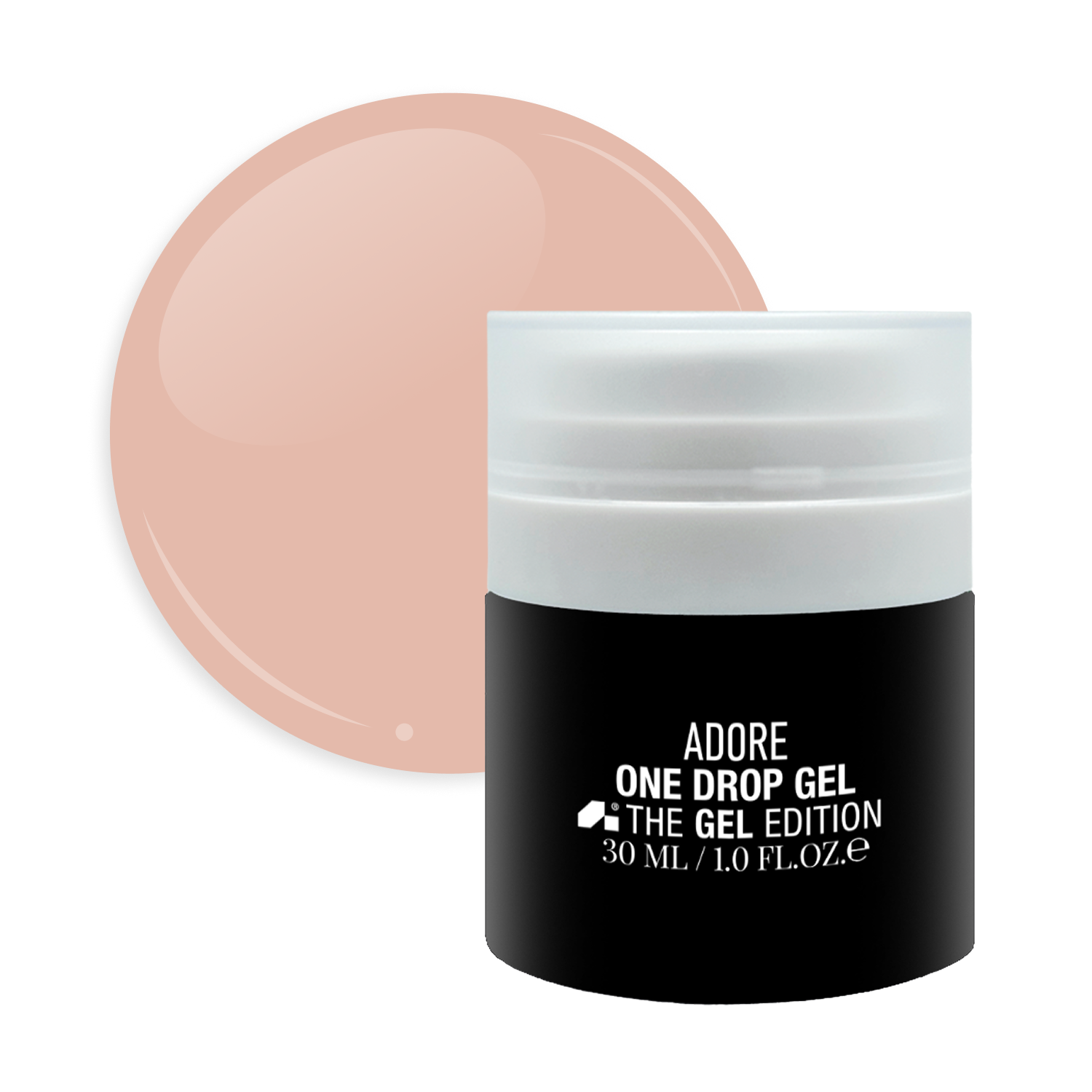 Adore Гель для наращивания "One Drop Gel" soft almond #05, 30 г