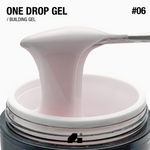 Adore Гель для наращивания "One Drop Gel" rose water #06, 30 г
