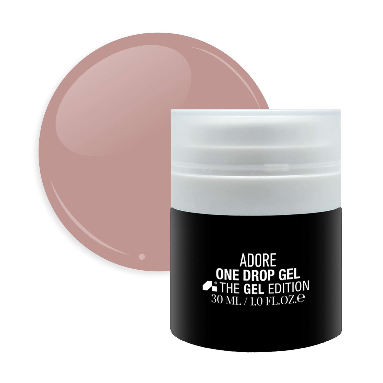 Adore Building Gel "One Drop Gel" brandy rose #12, 30g