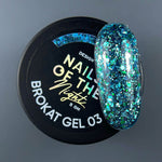 Nailsoftheday Brokat gel 03, 5 мл