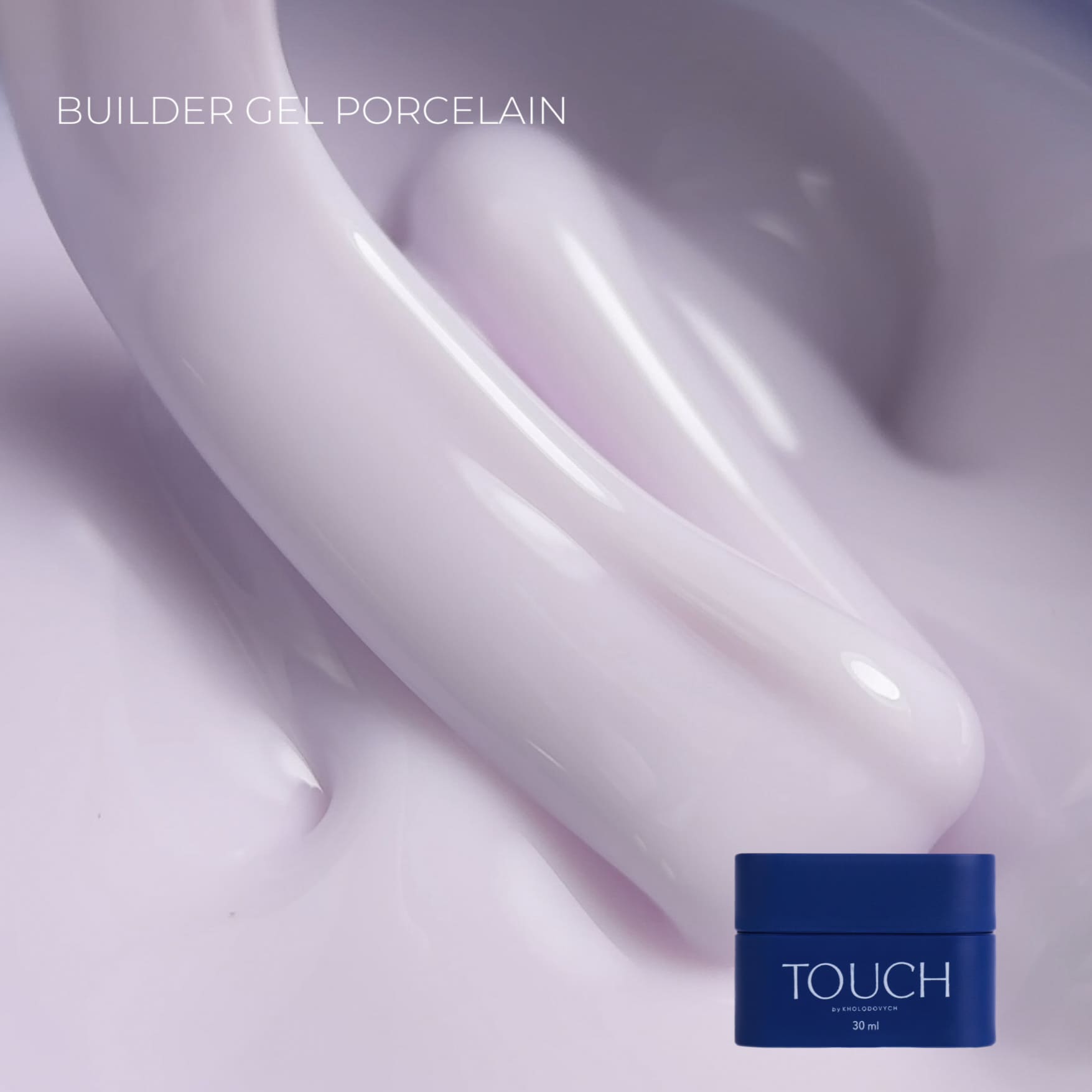 Touch Builder Gel Porcelain, 30 мл