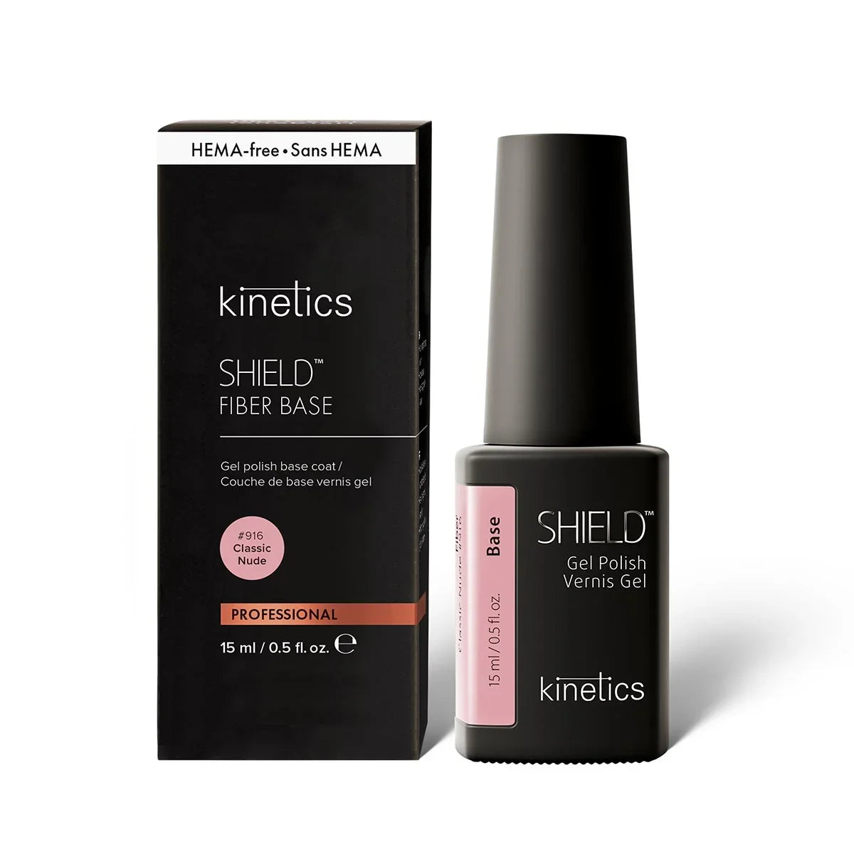 Kinetics Fiber Base Classic Nude #916, 15 ml