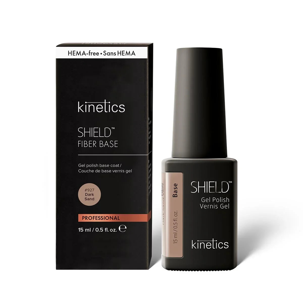 Kinetics Fiber Base Dark Sand #927, 15 ml